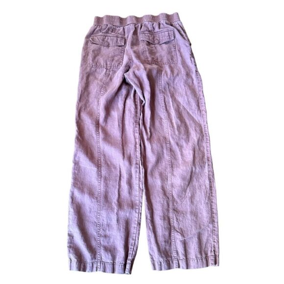 Athleta Cabo Retreat Linen Pant Hearth Rose 4 - Picture 3 of 6
